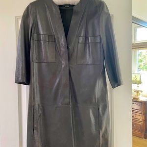 Leather Vince Dress